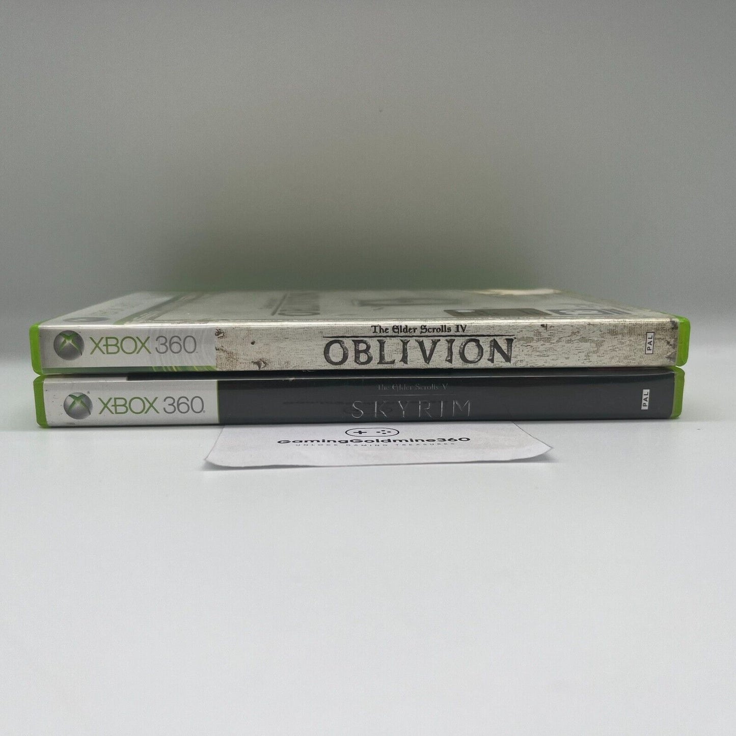 The Elder Scrolls IV OBLIVION + V SKYRIM - Xbox 360