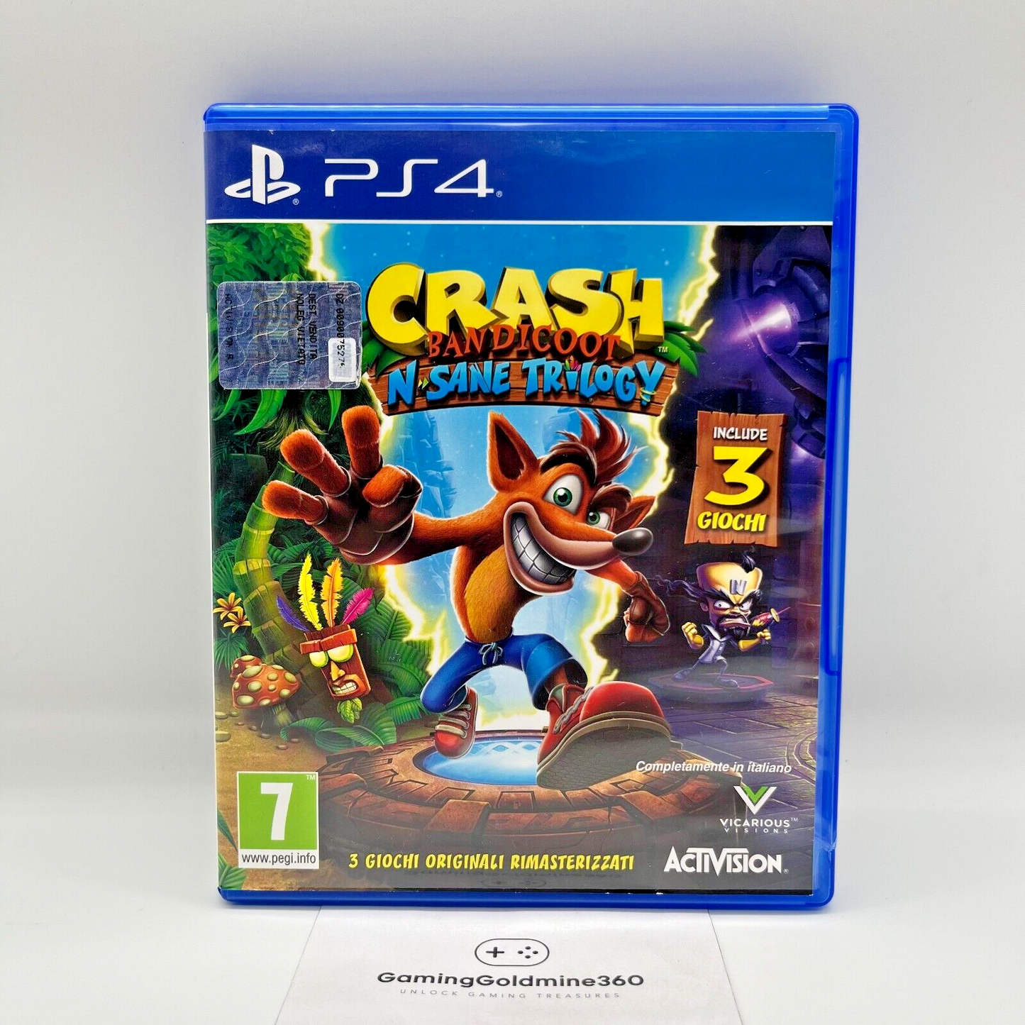 Crash Bandicoot: N Sane Trilogy - PlayStation 4