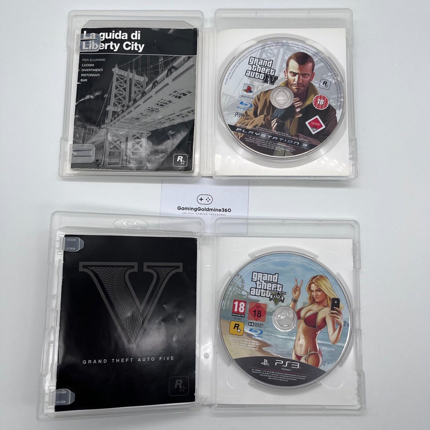 Grand Theft Auto IV e V (GTA 4 + GTA 5) · PlayStation 3