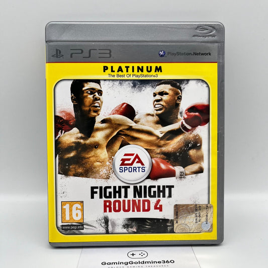 Fight Night Round 4 PS3 Italiano Completo con Manuale PAL EA Sony PlayStation 3