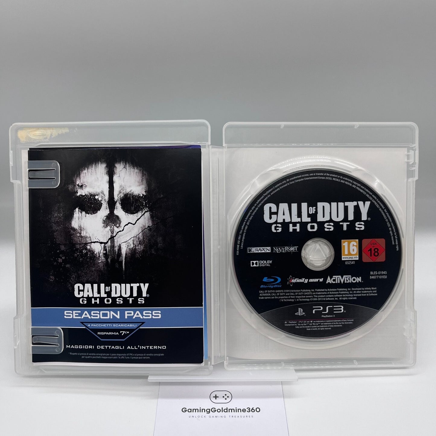 Call of Duty Ghosts EDIZIONE LIMITATA PS3 Completo PAL Italiano Playstation 3