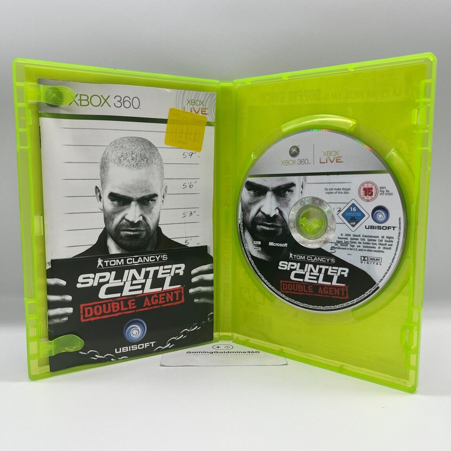 TOM CLANCY'S Splinter Cell Double Agent + Ghost Recon Advanced WarFighter - Xbox 360