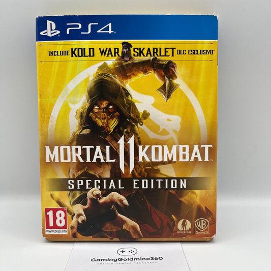 Mortal Kombat 11  Special Edition Steelbook - PlayStation 4