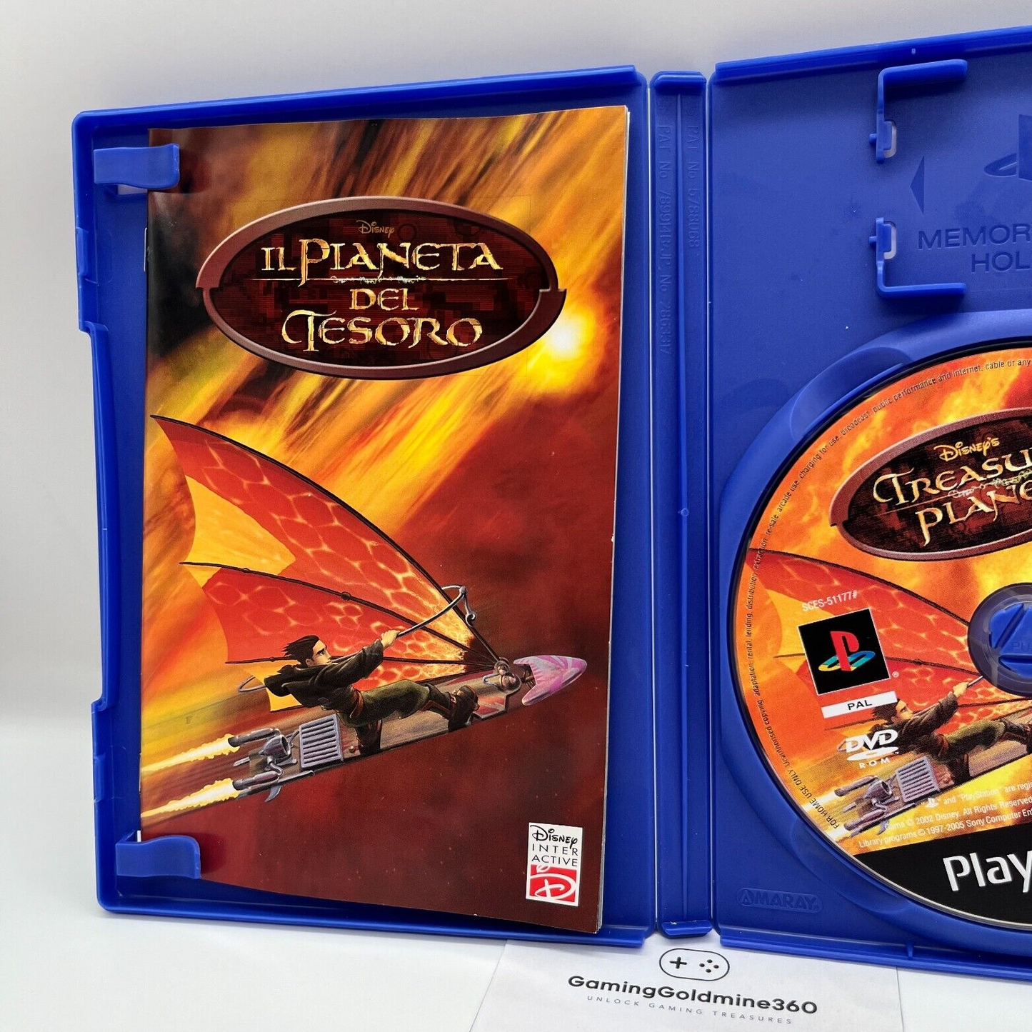 Disney Il Pianeta del Tesoro PS2 Italiano Completo PAL Sony PlayStation 2