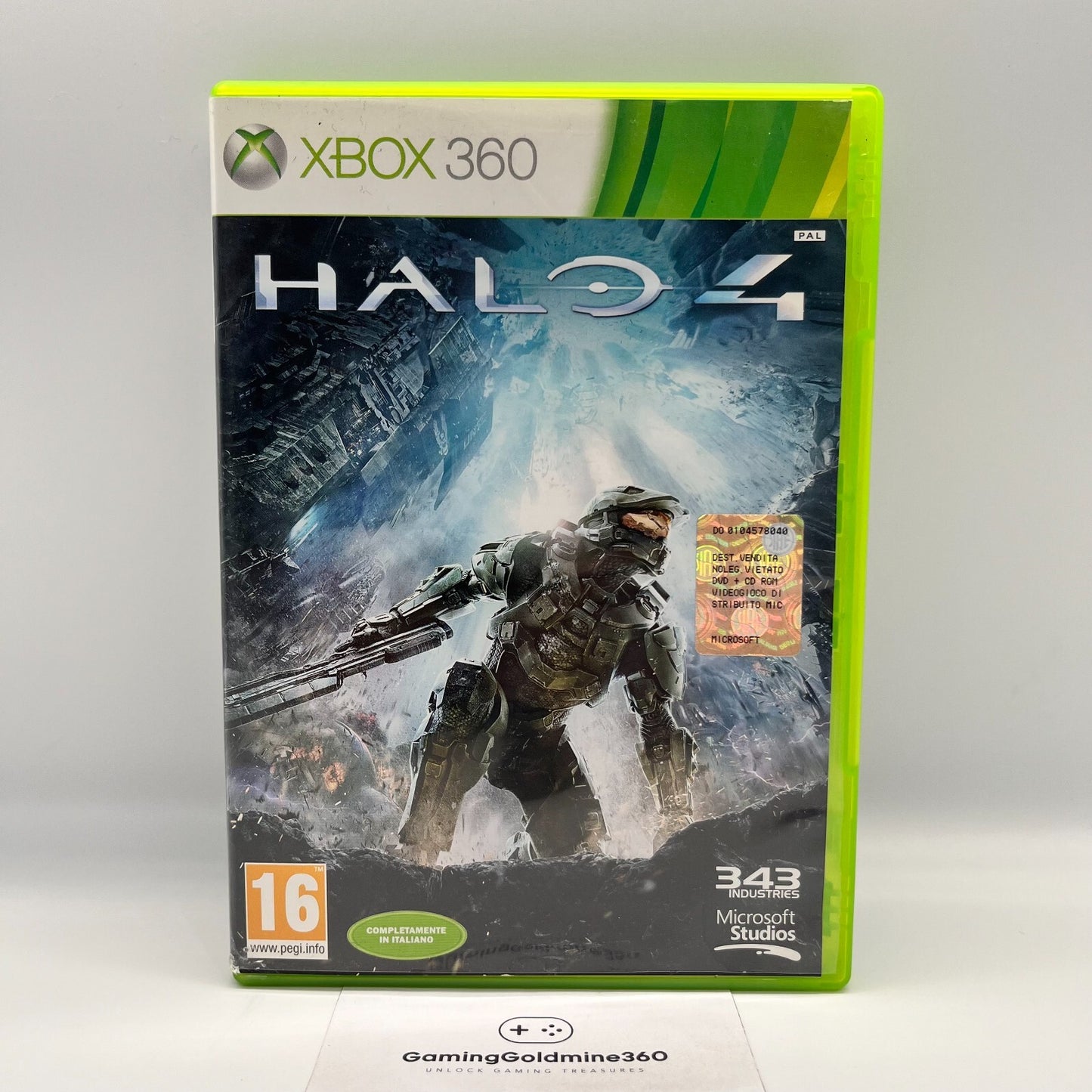 HALO 3 + 4 + Reach XBOX 360 Completi con Manuale PAL Italiano Microsoft OTTIMI