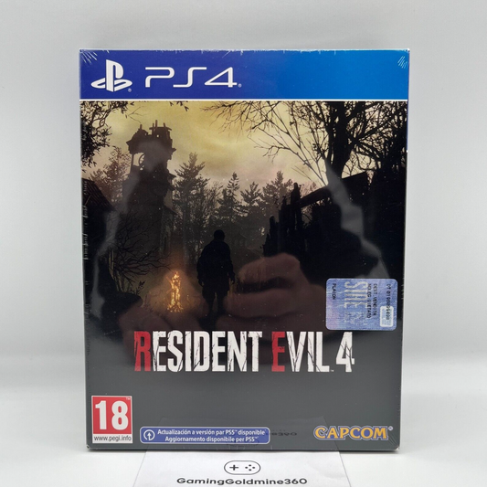 Resident Evil 4 SPECIAL COLLECTOR'S EDITION STEELBOOK Capcom Sony PlayStation 4