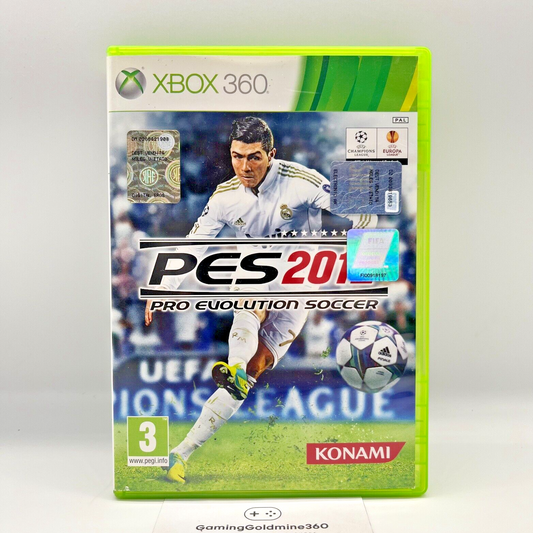 PES 2012 Pro Evolution Soccer XBOX 360 Italiano Completo Manuale EA Microsoft