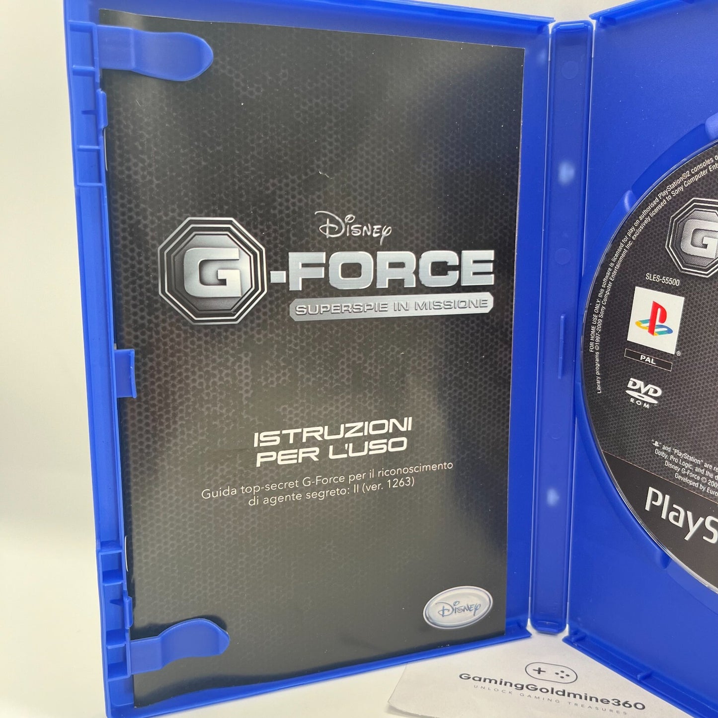 Disney G-Force PS2 Italiano Completo Manuale PAL COME NUOVO Sony PlayStation 2