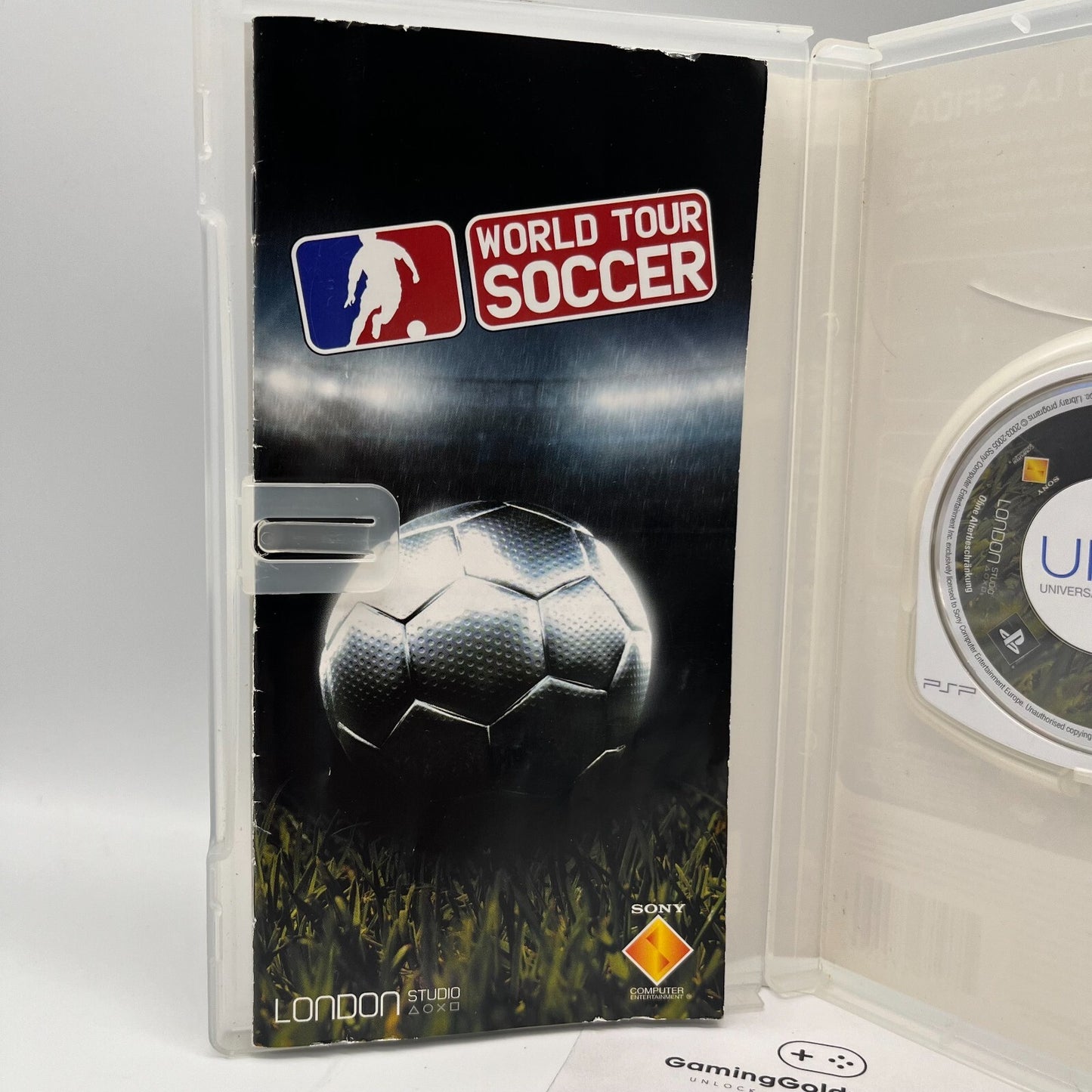 World Tour Soccer PSP Italiano Completo con Manuale Playstation Portable Calcio