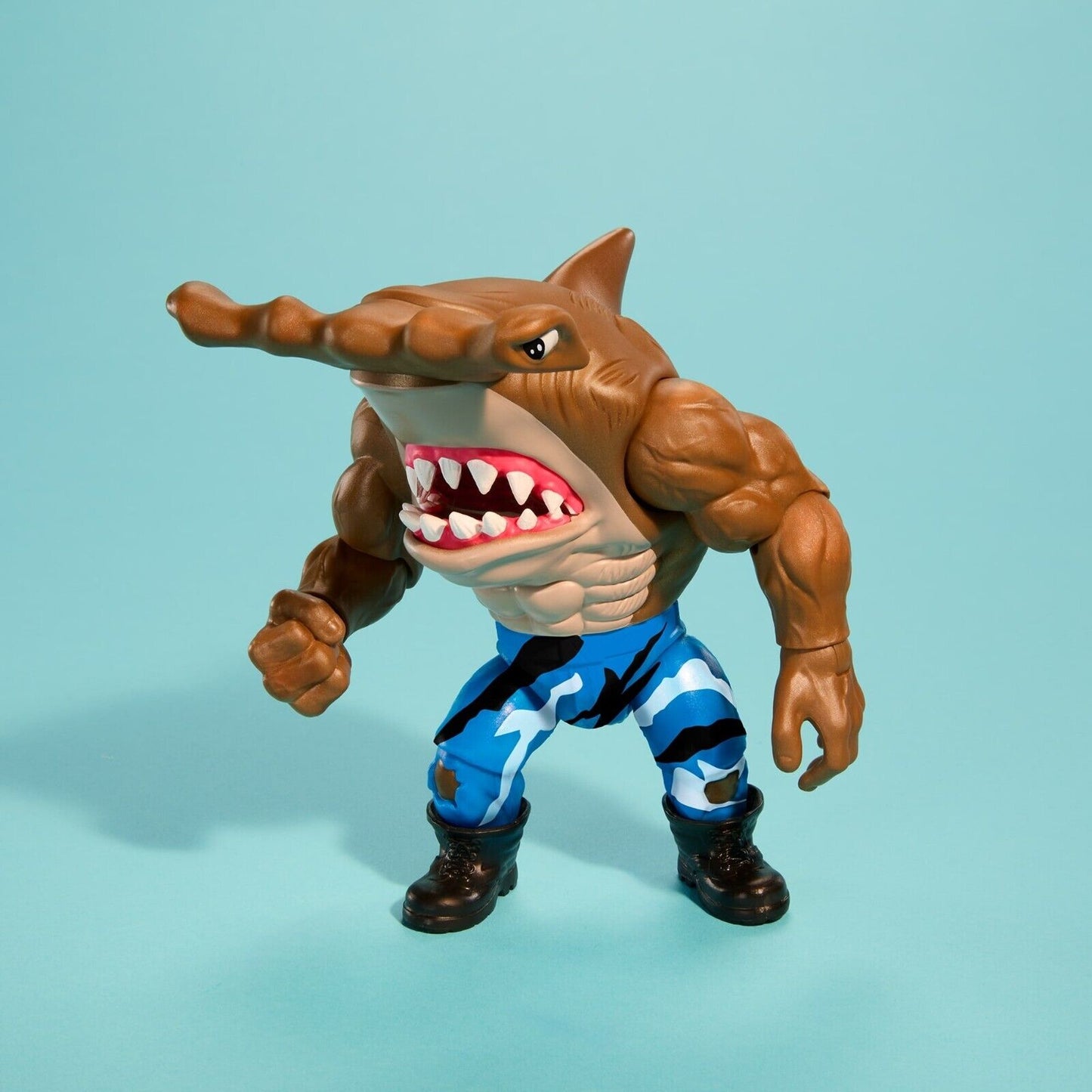 Street Sharks 30th Anniversary "JAB" Action Figure EDIZIONE LIMITATA 🇺🇸 RARO!