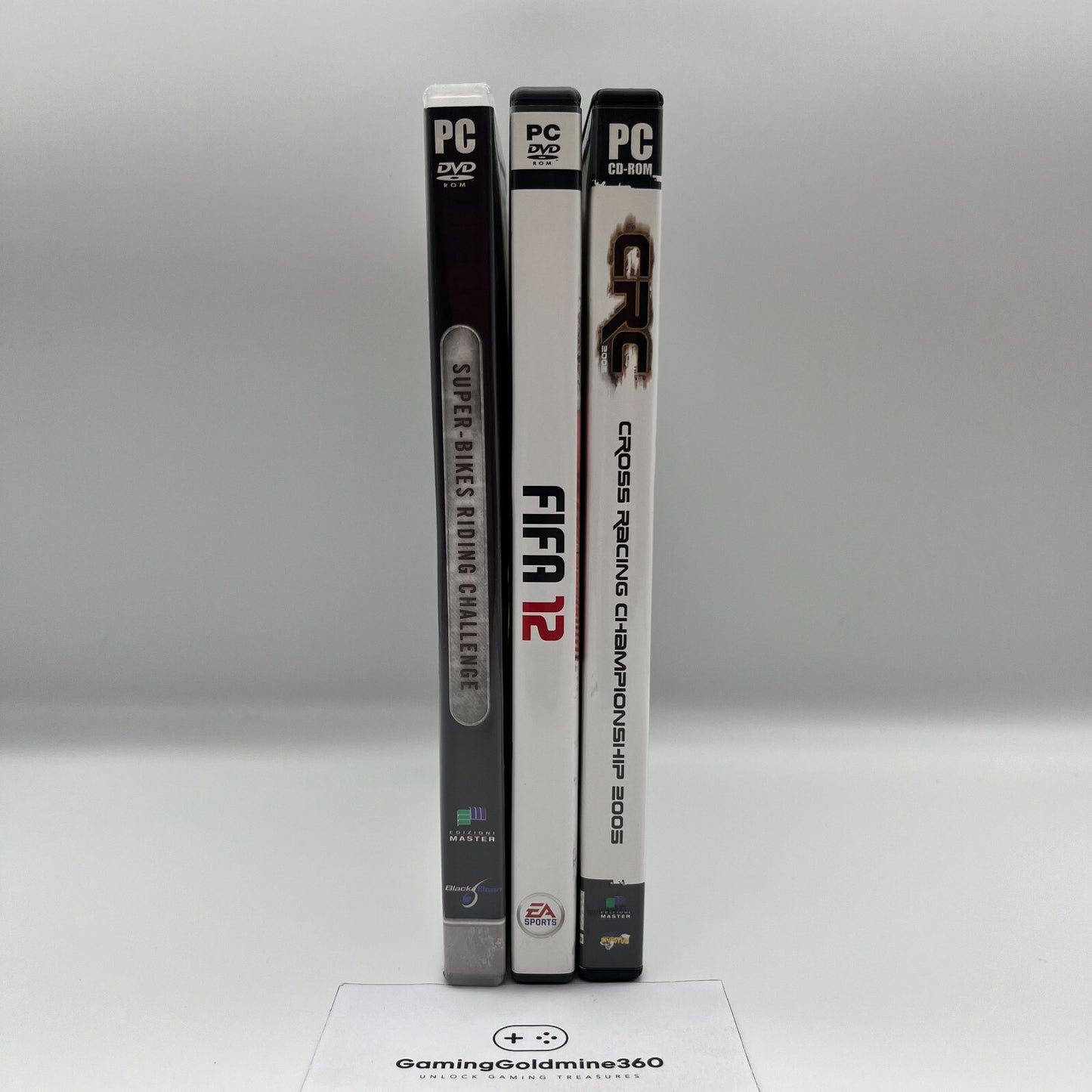 Cross Racing Championship 2005 + FIFA 12 + Super Bikes PC Lotto Giochi OTTIMI