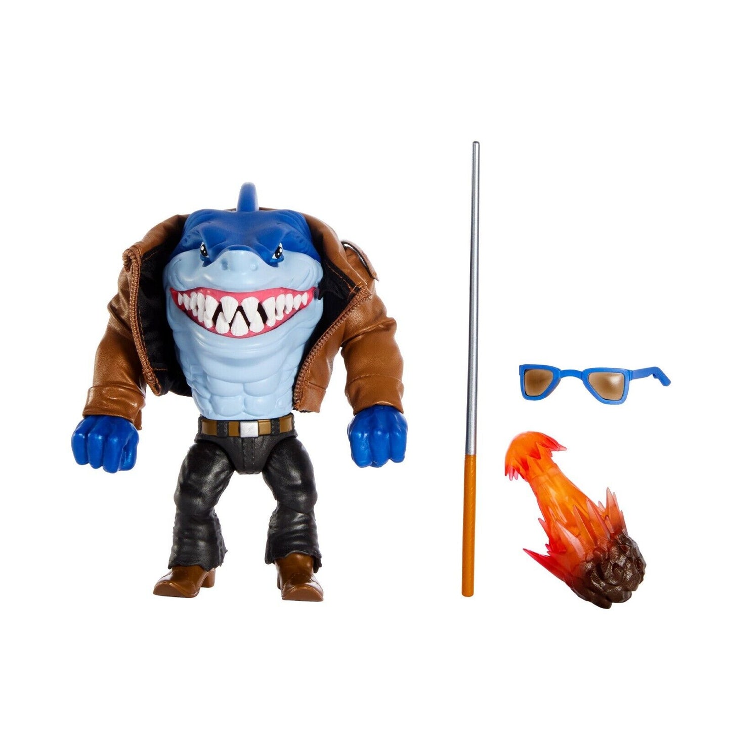 Street Sharks 30th Anniversary RIPSTER “A Shark Among Us" Action Figure LIMITATA