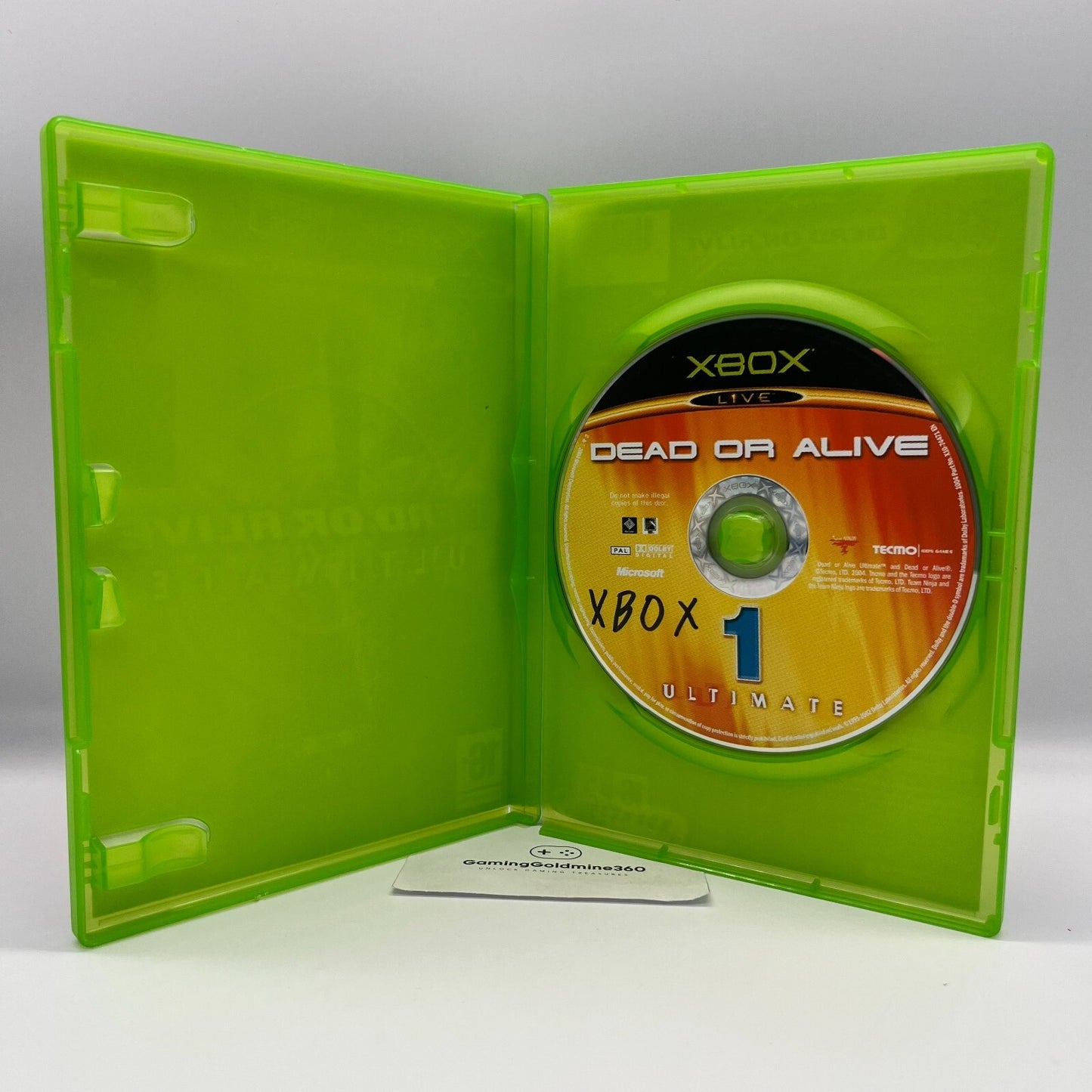 Dead or Alive Ultimate 1 XBOX Italiano PAL Gioco Picchiaduro Tecmo Microsoft