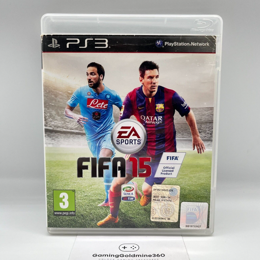 FIFA 15 PS3 Italiano Completo con Manuale EA Sports Sony PlayStation 3 Calcio