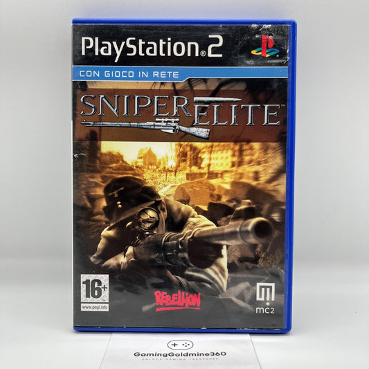 Sniper Elite PS2 Italiano PAL senza manuale Rebellion Sony PlayStation 2 OTTIMO