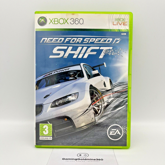 Need for Speed Shift Xbox 360 Italiano PAL Completo EA Microsoft Xbox360