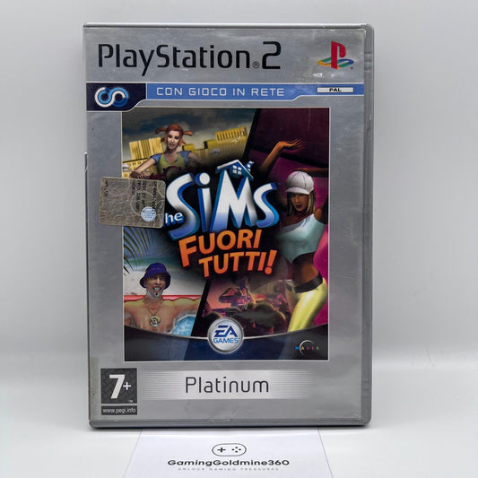 THE SIMS Fuori Tutti! PS2 Italiano PAL Completo con Manuale Sony PlayStation 2