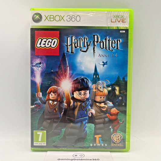Lego Harry Potter: Anni 1-4 Xbox 360 Italiano Completo con Manuale WB Microsoft
