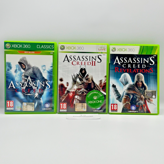 Assassin's Creed + II + Revelations - Xbox 360