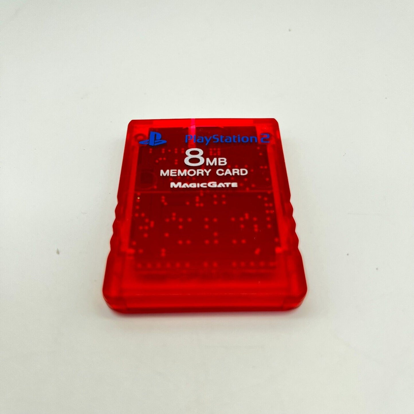 Memory Card PS2 8 MB ORIGINALE Sony PlayStation 2 Magic Gate ROSSA - COME NUOVA