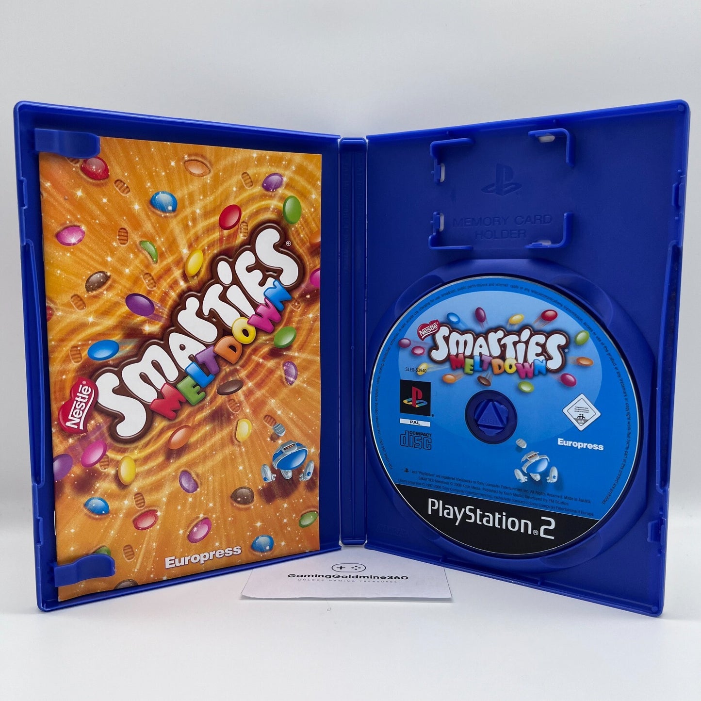 Smarties Meltdown PS2 Italiano Completo PAL Europress Sony Playstation 2 OTTIMO