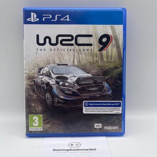WRC 9 PS4 Italiano Completo con Manuale Nacon Sony PlayStation 4 COME NUOVO