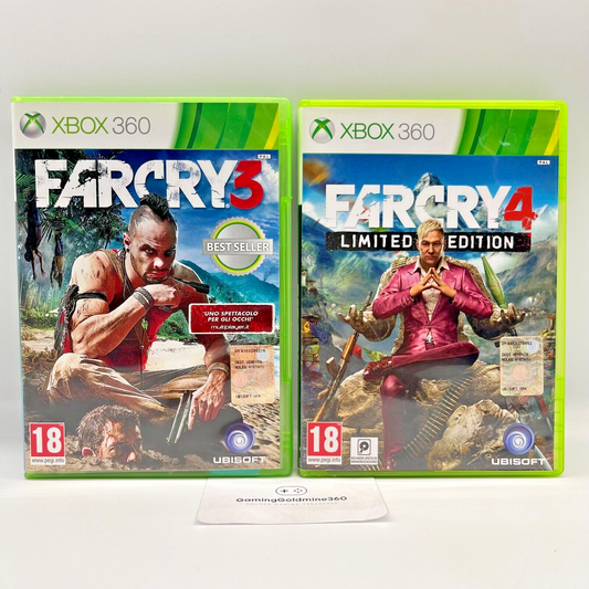 FarCry 3 + Far Cry 4 - Xbox 360