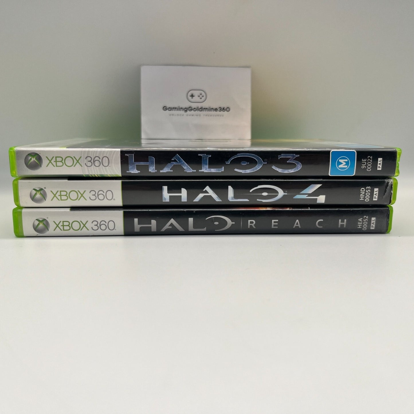 HALO 3 + 4 + Reach XBOX 360 Completi con Manuale PAL Italiano Microsoft OTTIMI