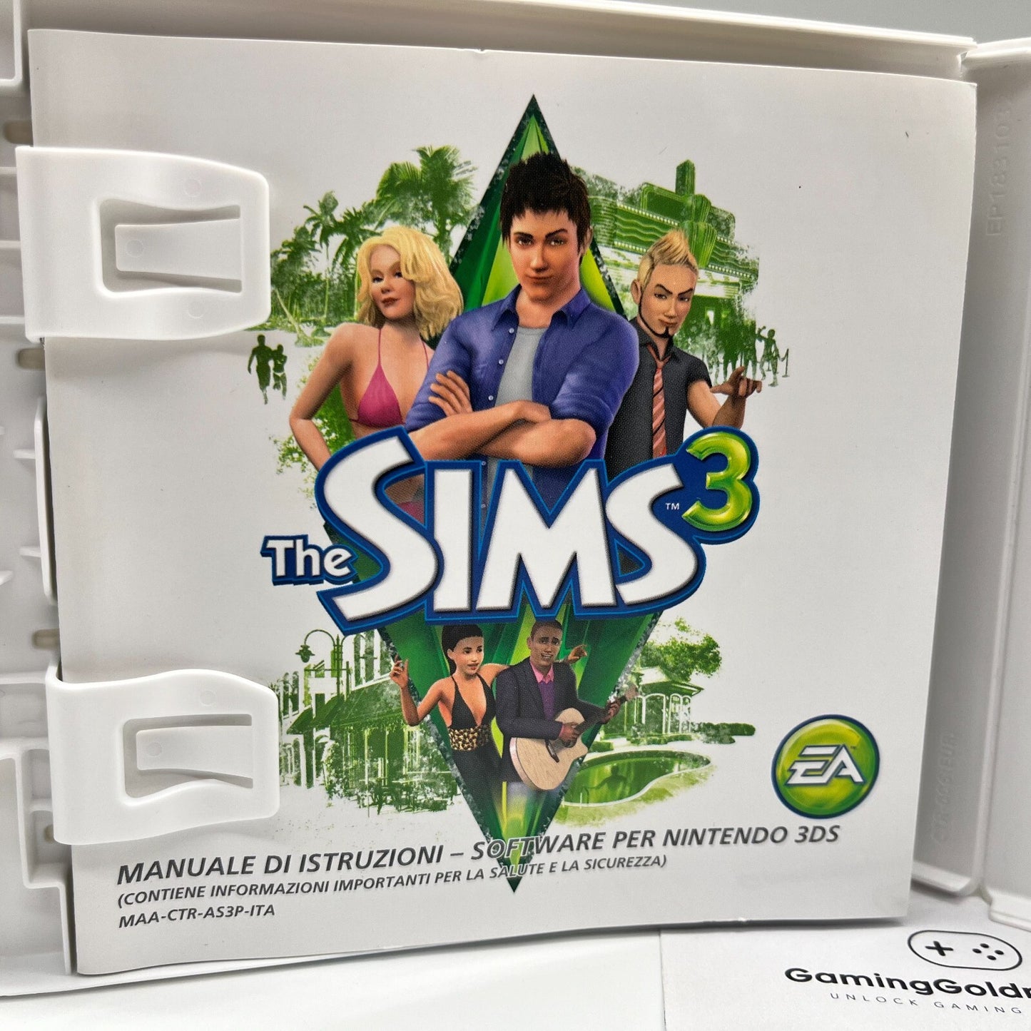 The Sims 3 Nintendo 3DS Italiano Completo con Manuale EA Gioco 2DS DS COME NUOVO