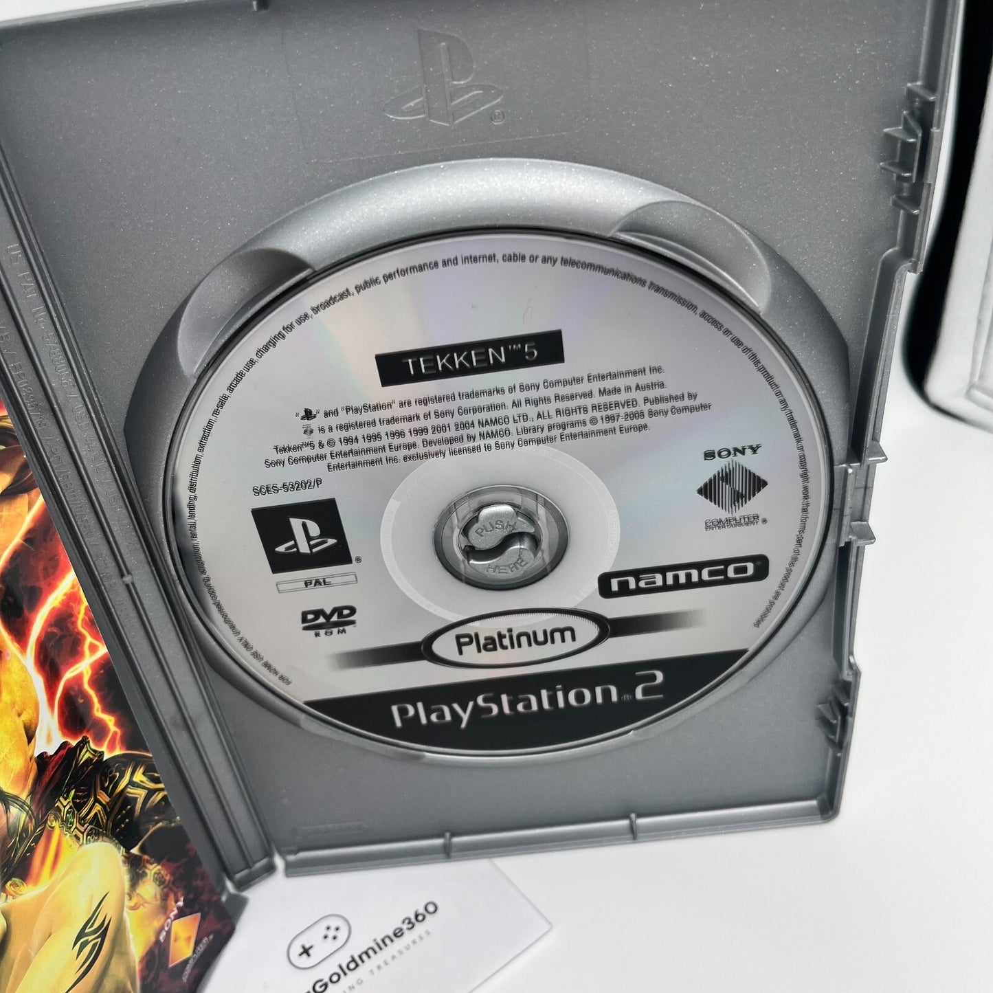 Tekken 5 PS2 Platinum Italiano Completo con Manuale PAL Namco Sony PlayStation 2