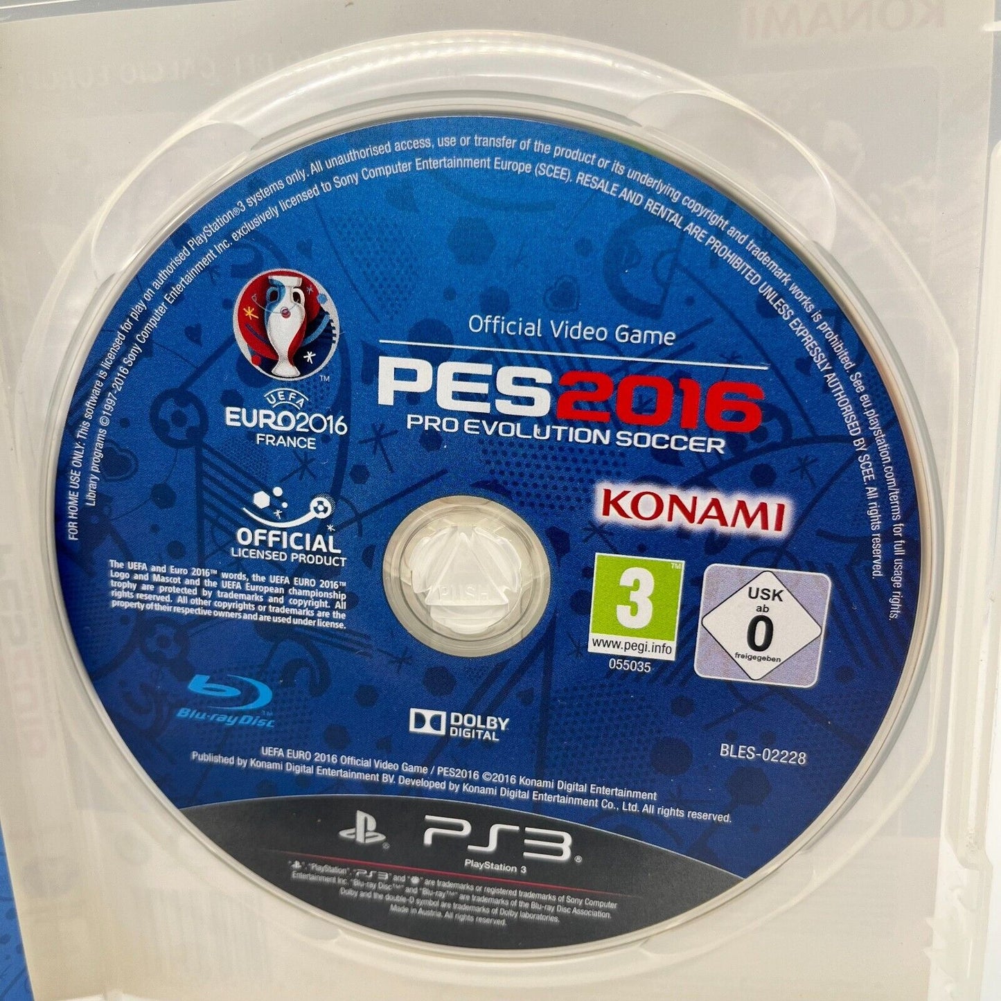 PES 2016 (Pro Evolution Soccer) - PlayStation 3