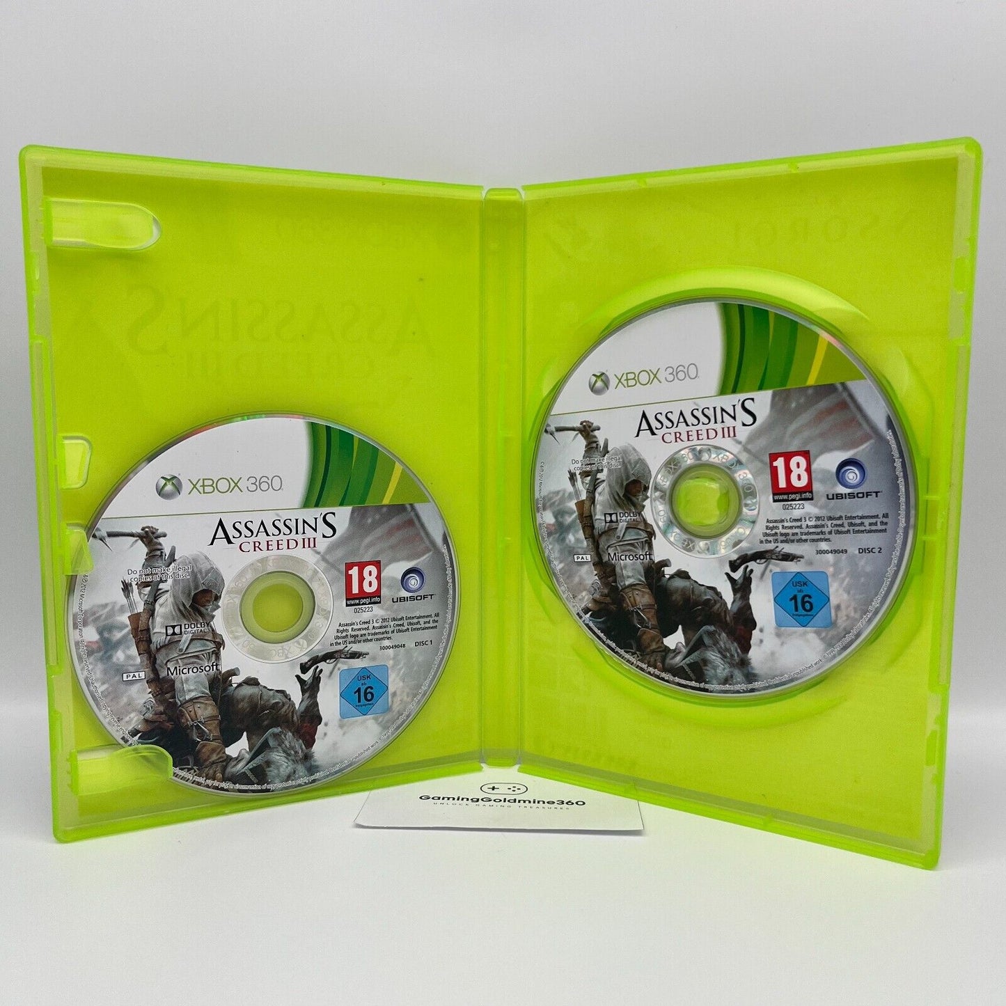 Assassin's Creed III 3 (senza manuale) - Xbox 360