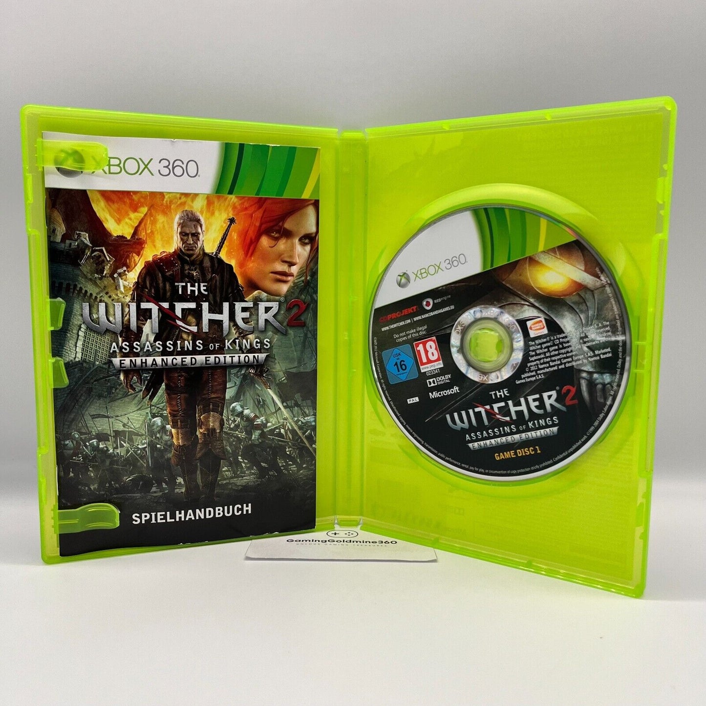 The Witcher 2 Assassin's of King Enhanced Edition - XBOX 360