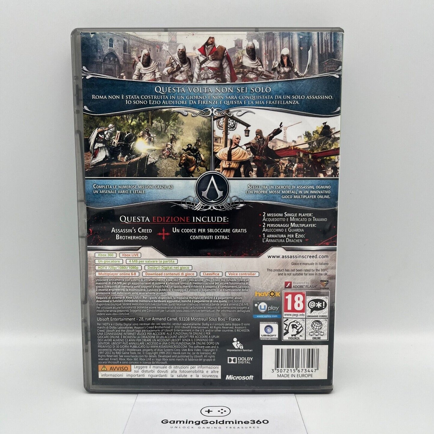 Assassin's Creed: Brotherhood Special Ed. - Xbox 360