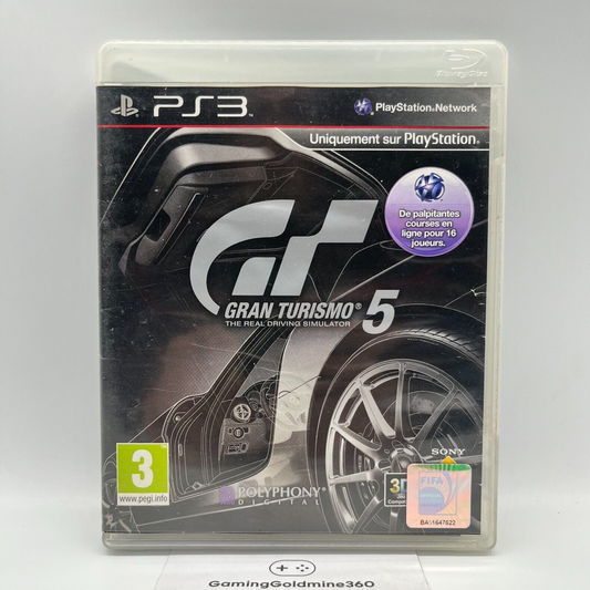 Gran Turismo 5 Collector Edition PS3 Italiano Completo Manuale PAL Multilingua