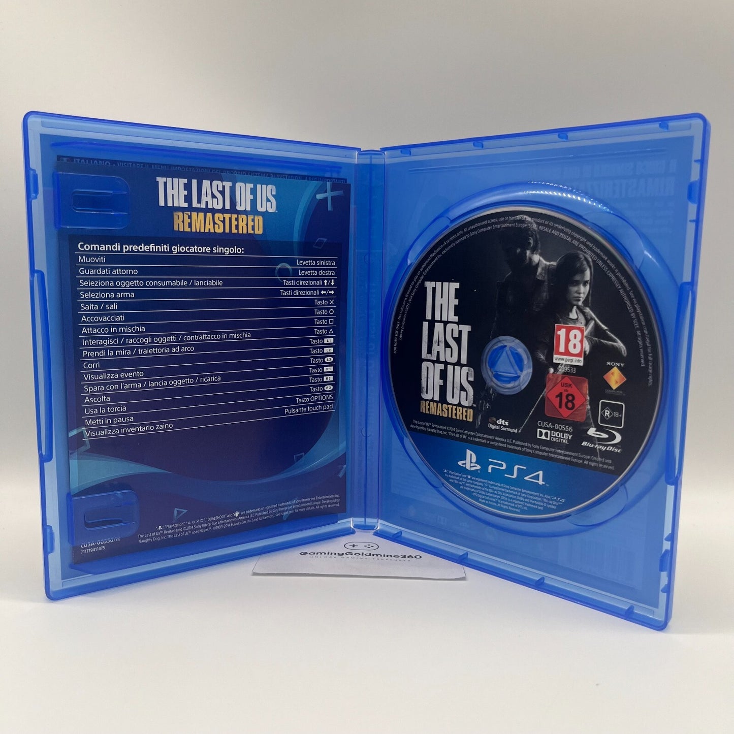 The Last of Us Remastered PS4 Italiano Completo NaughtyDog Sony PlayStation 4