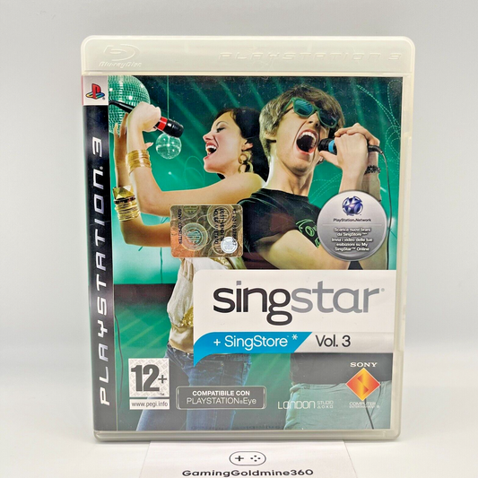 SingStar + SingStore Vol. 3 - PlayStation 3