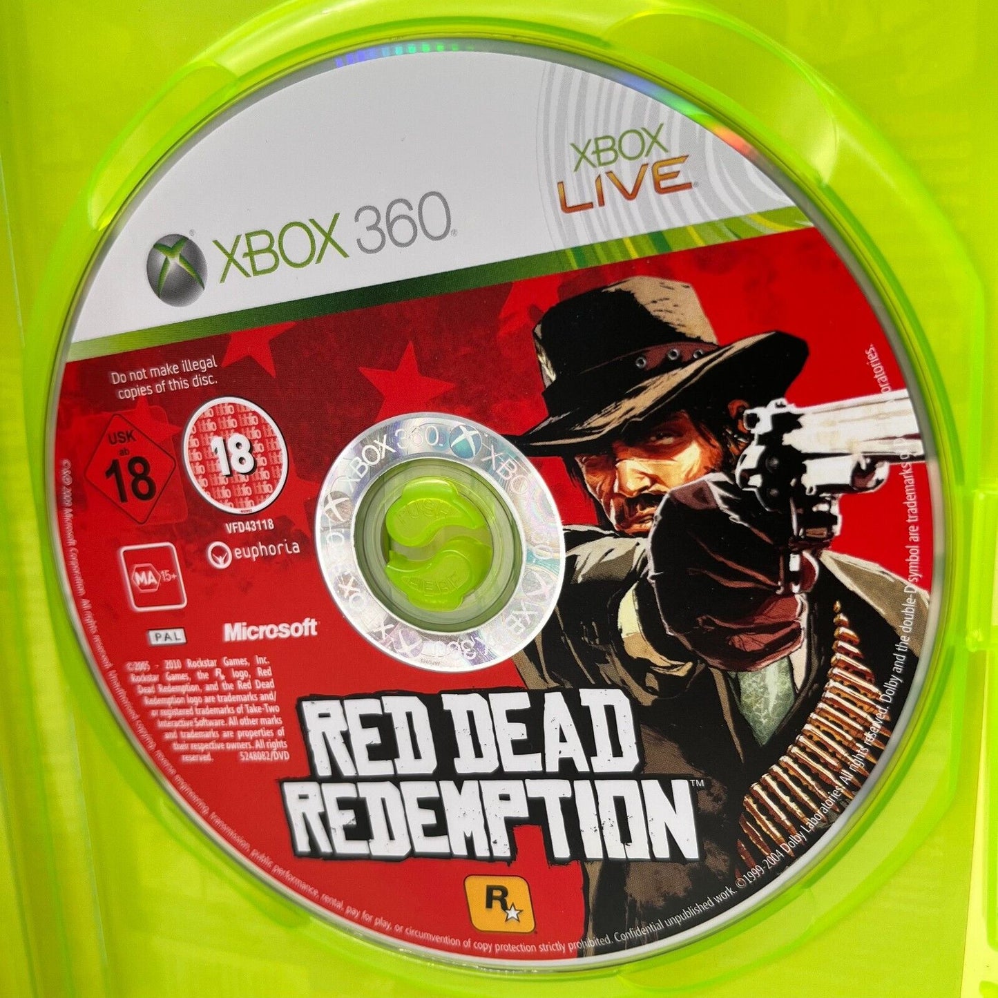 Red Dead Redemption Xbox 360 Italiano Completo con Manuale COME NUOVO