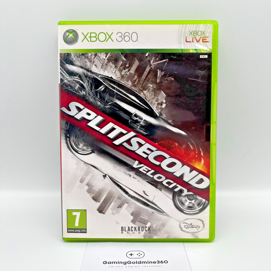 Split Second Velocity Xbox 360 Italiano Completo con Manuale PAL Disney Microsof
