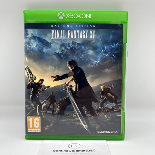 Final Fantasy XV Day One Edition XBOX ONE Completo COME NUOVO Multilingua