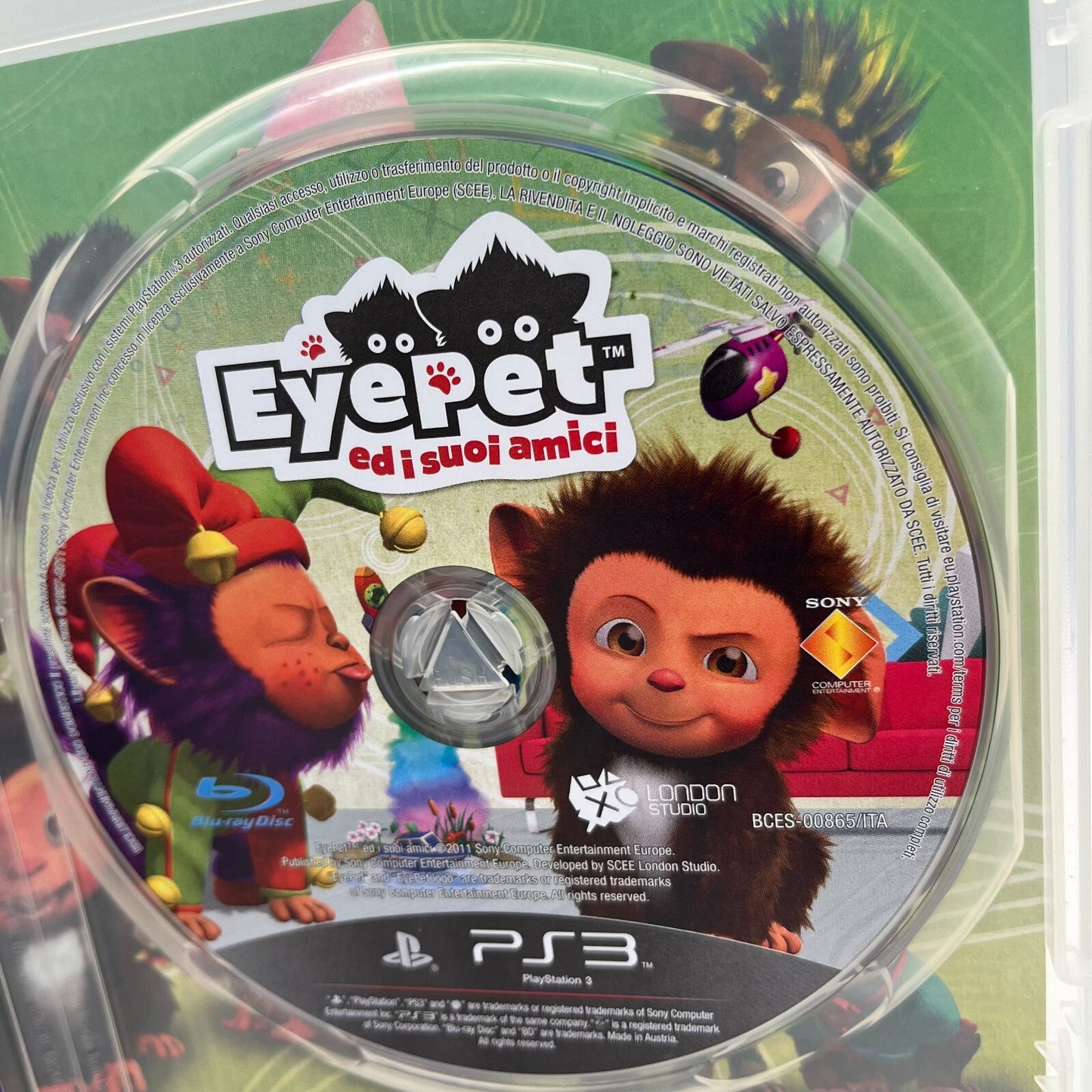 EYEPET Move Edition + Ed i Suoi Amici PS3 Italiano Completi Sony PlayStation 3