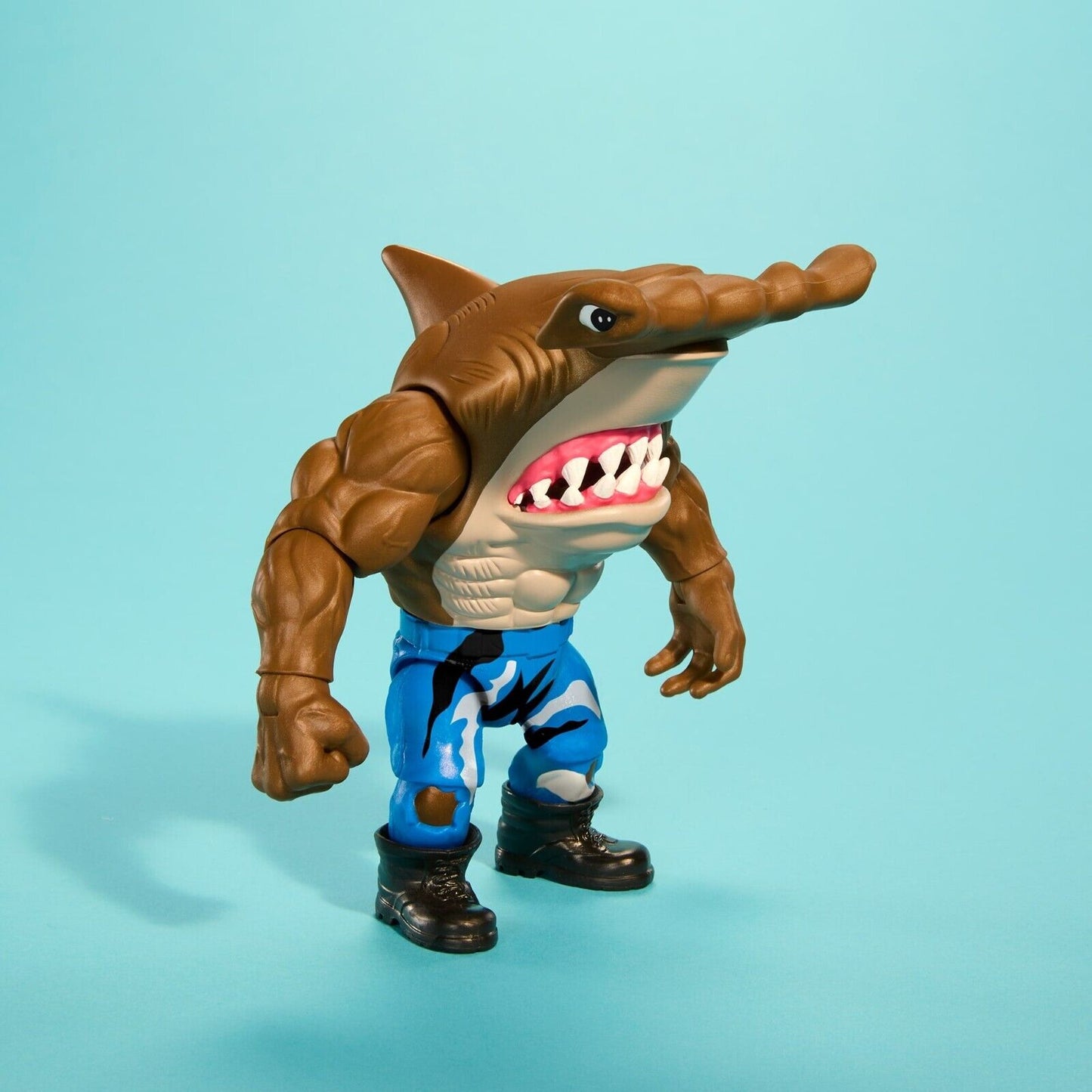 Street Sharks 30th Anniversary "JAB" Action Figure EDIZIONE LIMITATA 🇺🇸 RARO!