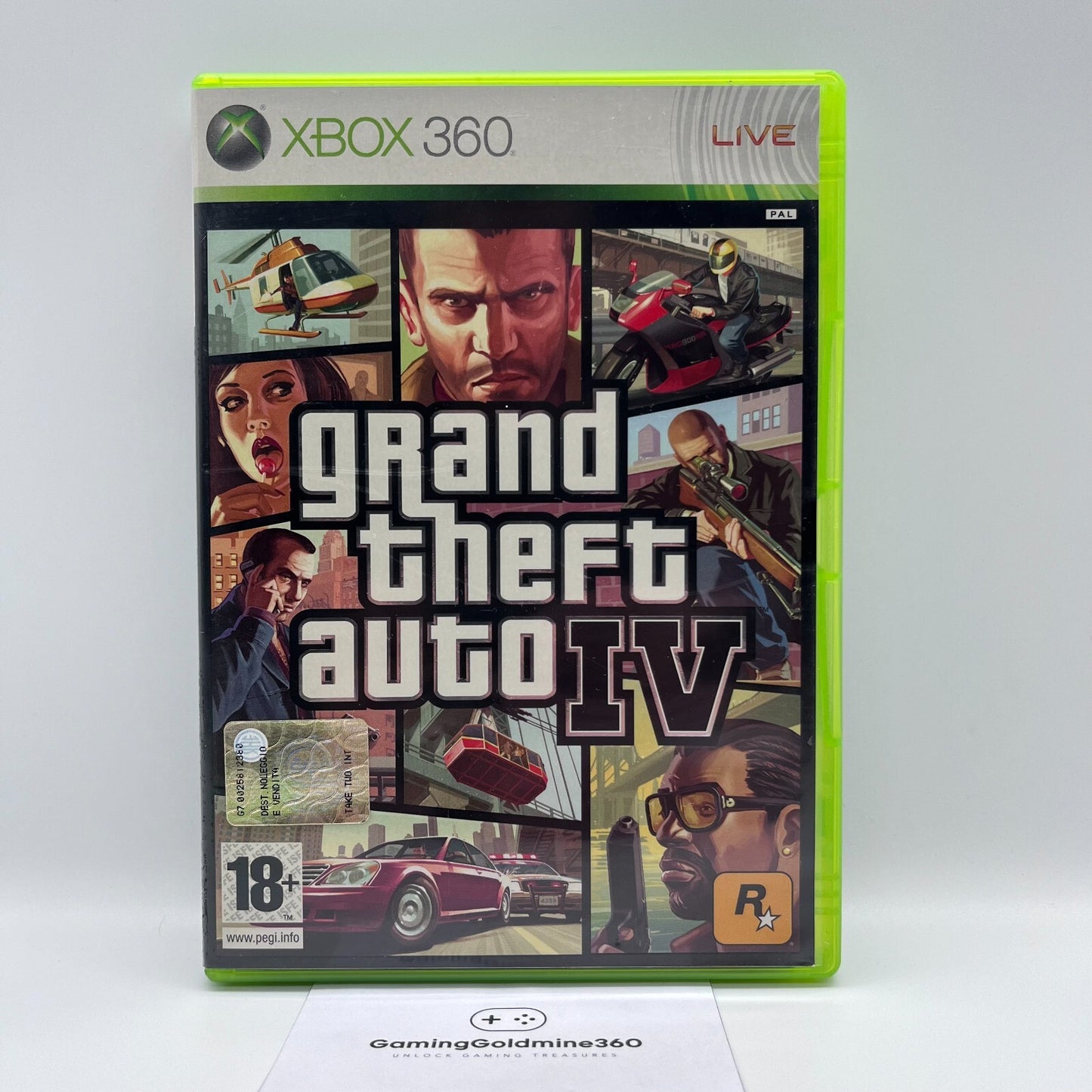 GTA 4 + 5 Xbox 360 Italiano Completi PAL Grand Theft Auto IV + V Rockstar OTTIMI