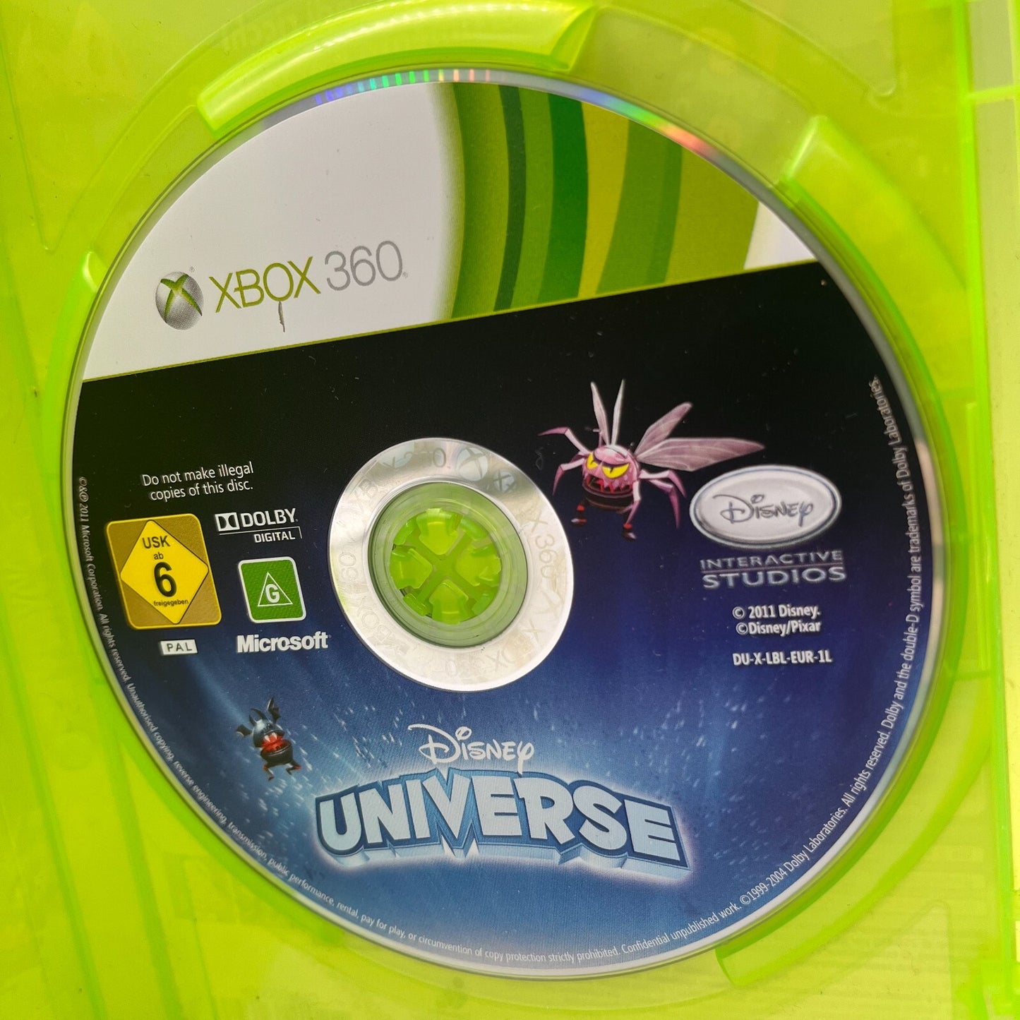 Disney Universe Xbox 360 Italiano PAL Microsoft senza manuale Gioco Bambini