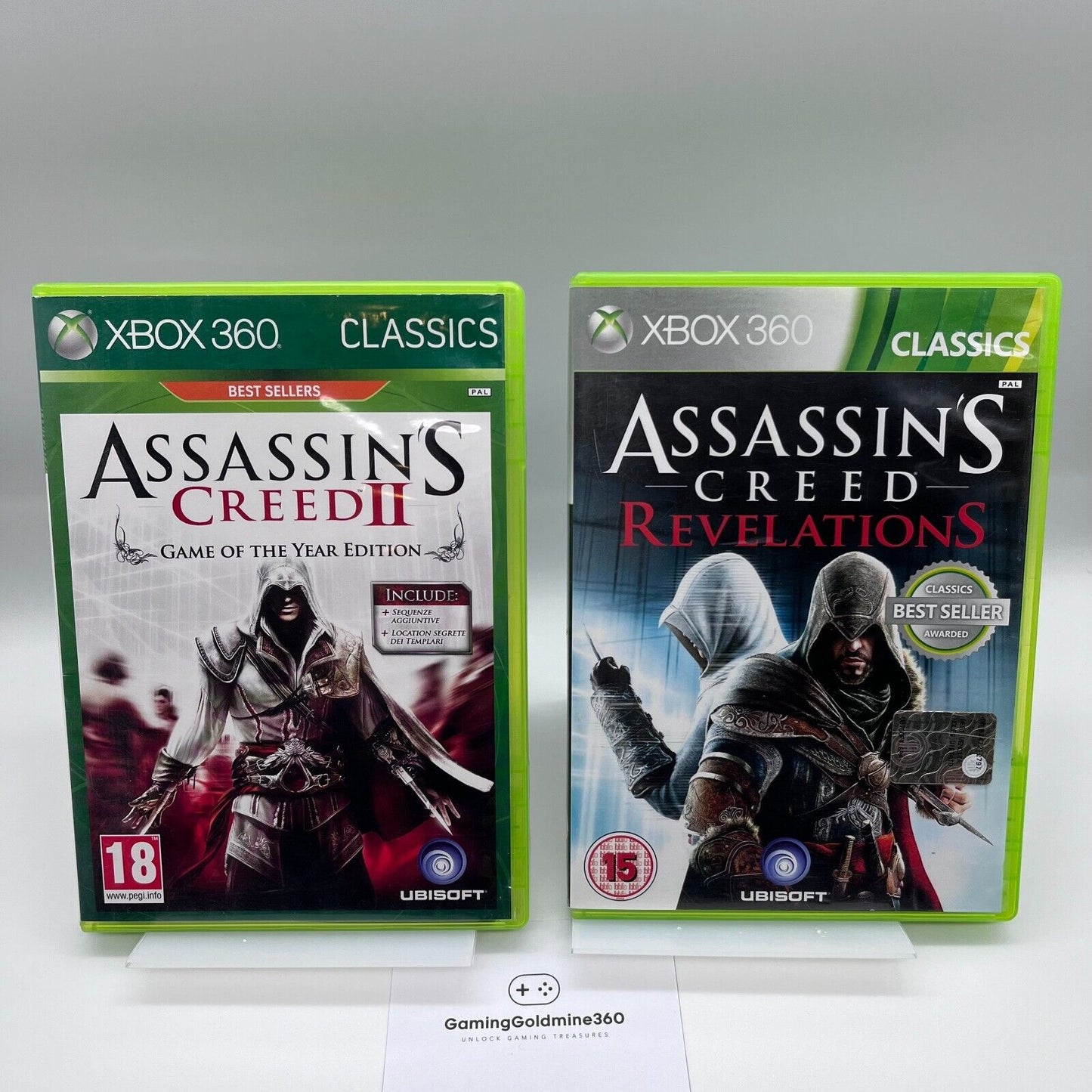 Bundle Assassin's Creed II 2 GOTY + Revelations - Xbox 360 · Xbox One