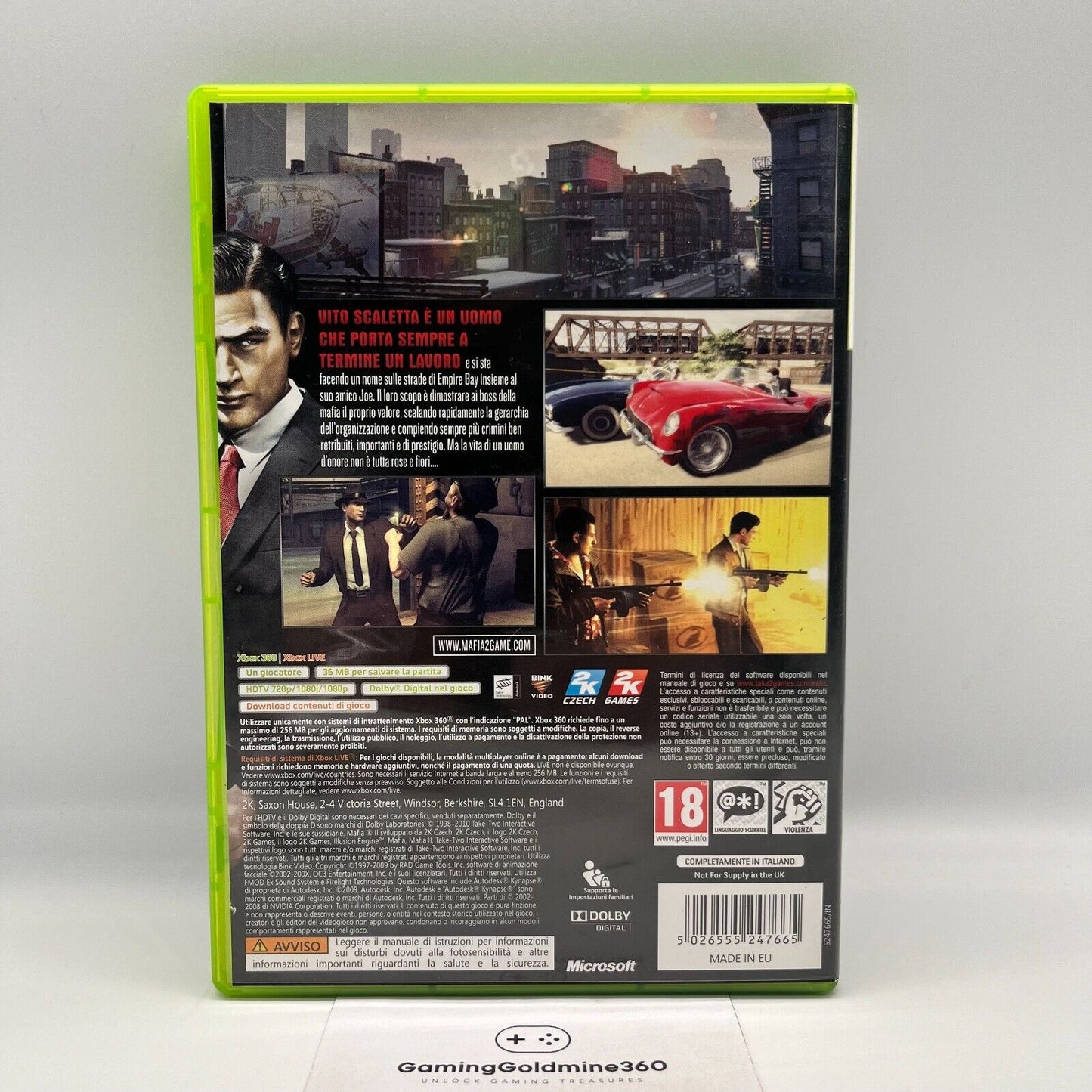 Mafia II 2 - Xbox 360