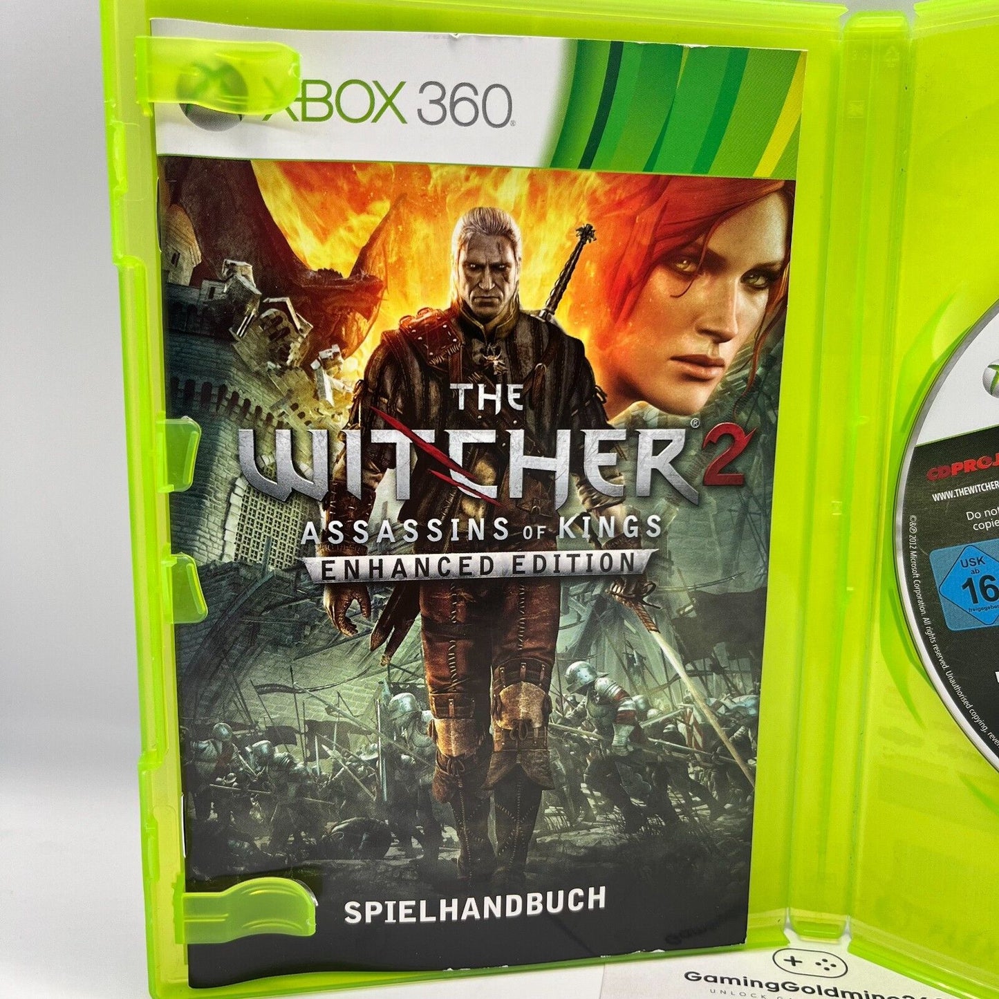 The Witcher 2 Assassin's of King Enhanced Edition - XBOX 360