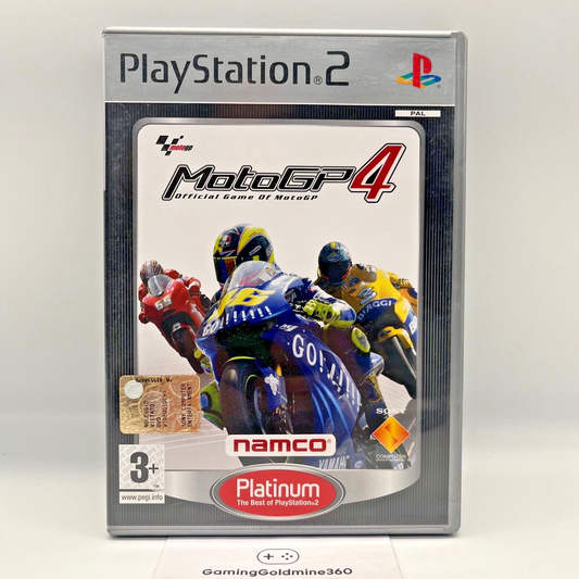 MotoGP 4 PS2 Italiano Completo con Manuale Namco Sony PlayStation 2 Platinum TOP