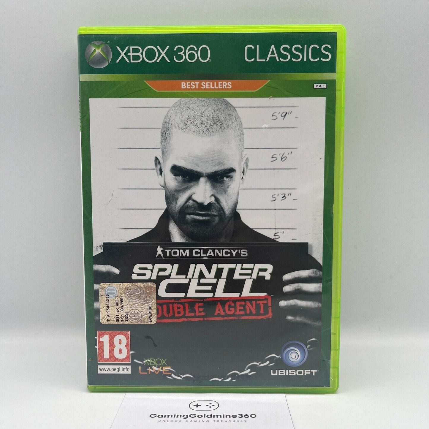 Tom Clancy's Splinter Cell Double Agent - Xbox 360 (Classics)