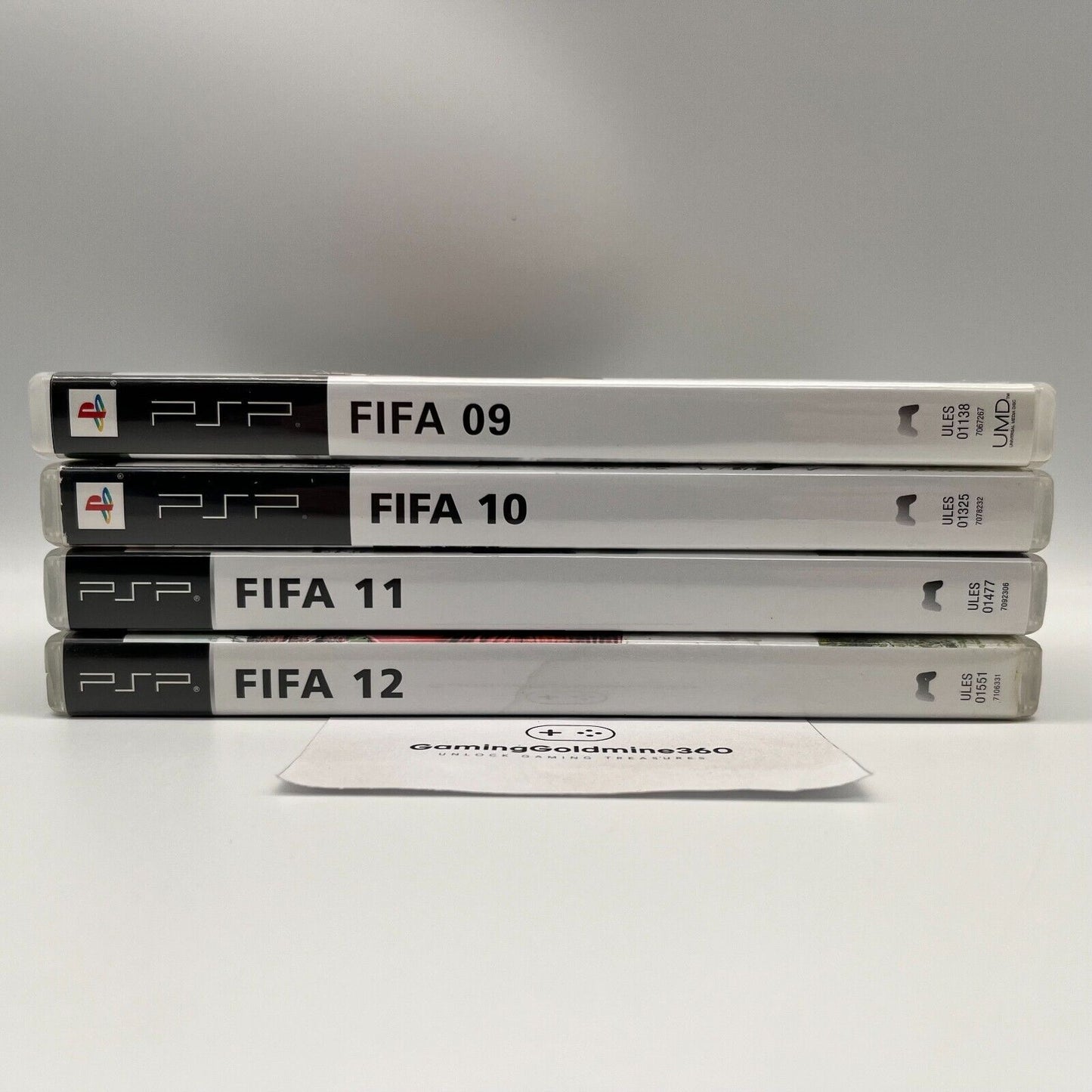 FIFA 09+10+11+12 PSP Italiano Completi con Manuale EA Sony PlayStation Portable